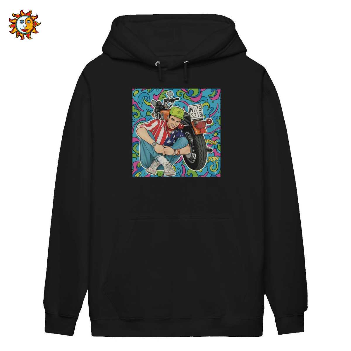 T-Shirt Jovanotti La Mia Moto: Stile Fumetto Retro Anni 80 3 T-Shirt Jovanotti La Mia Moto: Stile Fumetto Retro Anni 80 - Image 3