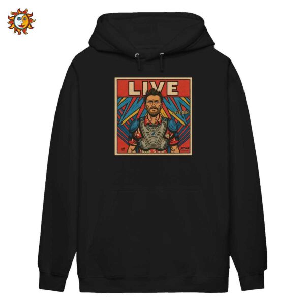 Felpa con Cappuccio Jovanotti 'Live 2184' | Abbigliamento Stile Retrò Futuristico