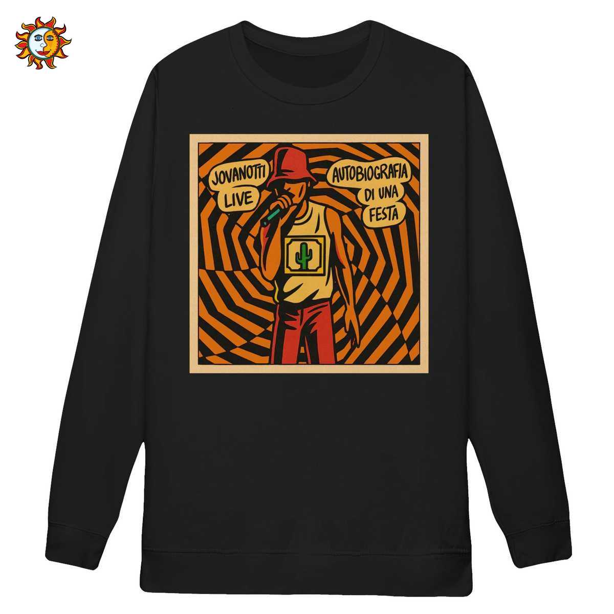 T-shirt Jovanotti - Autobiografia di una Festa | Maglietta Pop Art Ufficiale 2 T-shirt Jovanotti - Autobiografia di una Festa | Maglietta Pop Art Ufficiale - Image 2