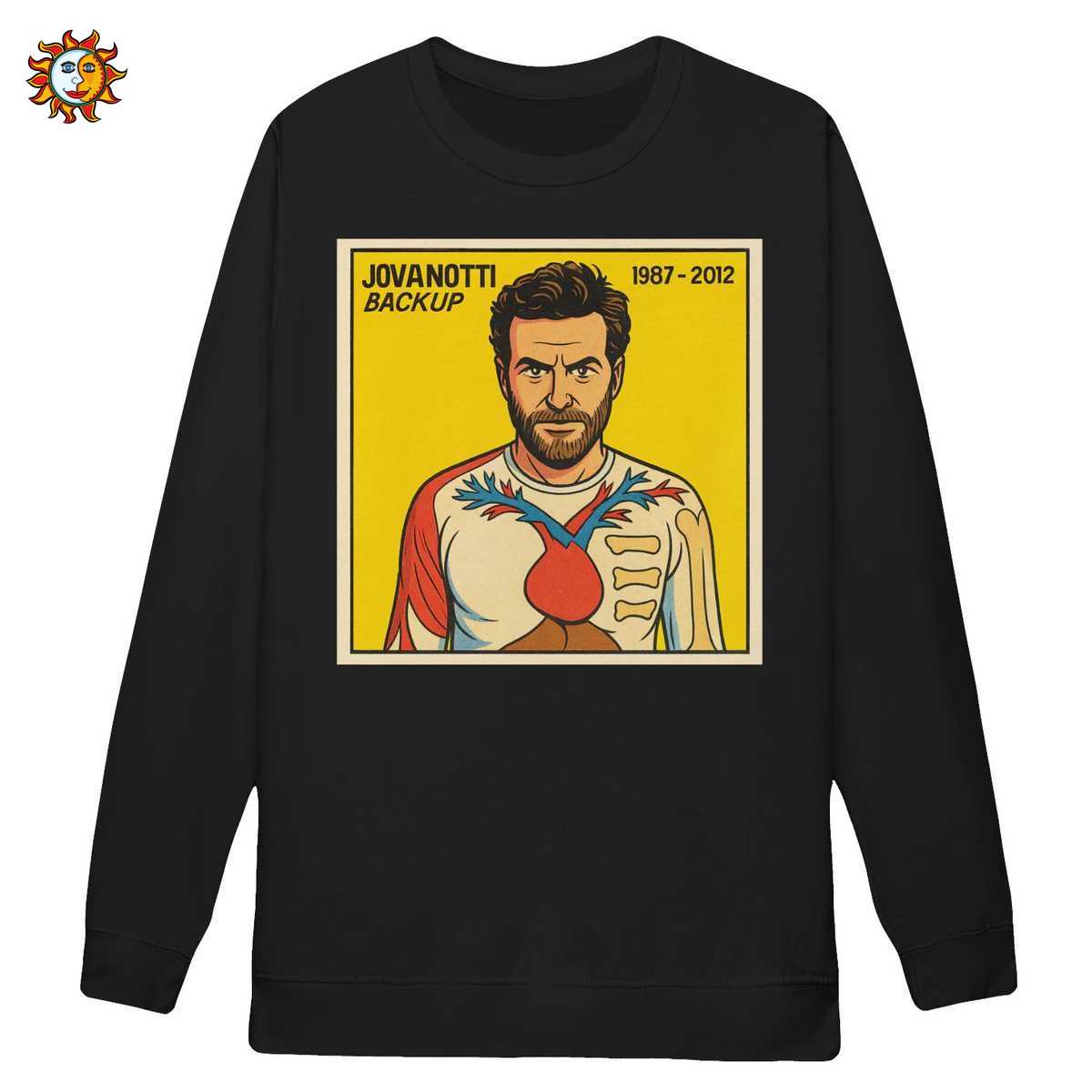 T-shirt Jovanotti Backup 1987-2012: Maglietta Pop Art con Cuore Anatomico 3 T-shirt Jovanotti Backup 1987-2012: Maglietta Pop Art con Cuore Anatomico - Image 3