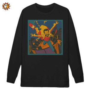 Felpa Jovanotti Jova Supereroe - Merch Ufficiale Backup Tour 2013