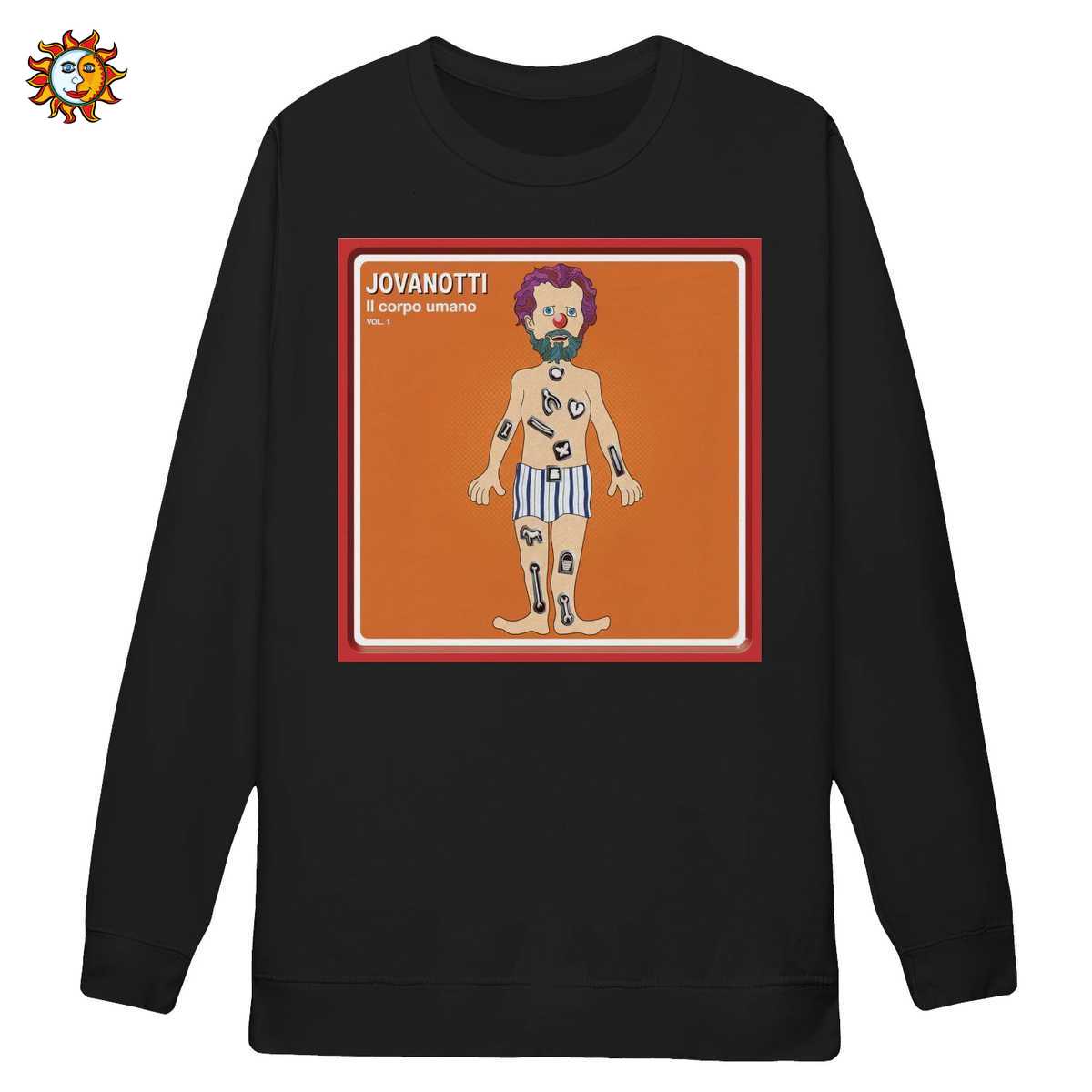 T-shirt Jovanotti 'Il corpo umano': Maglietta Stile Fumetto Retrò Anni 90 2 T-shirt Jovanotti 'Il corpo umano': Maglietta Stile Fumetto Retrò Anni 90 - Image 2