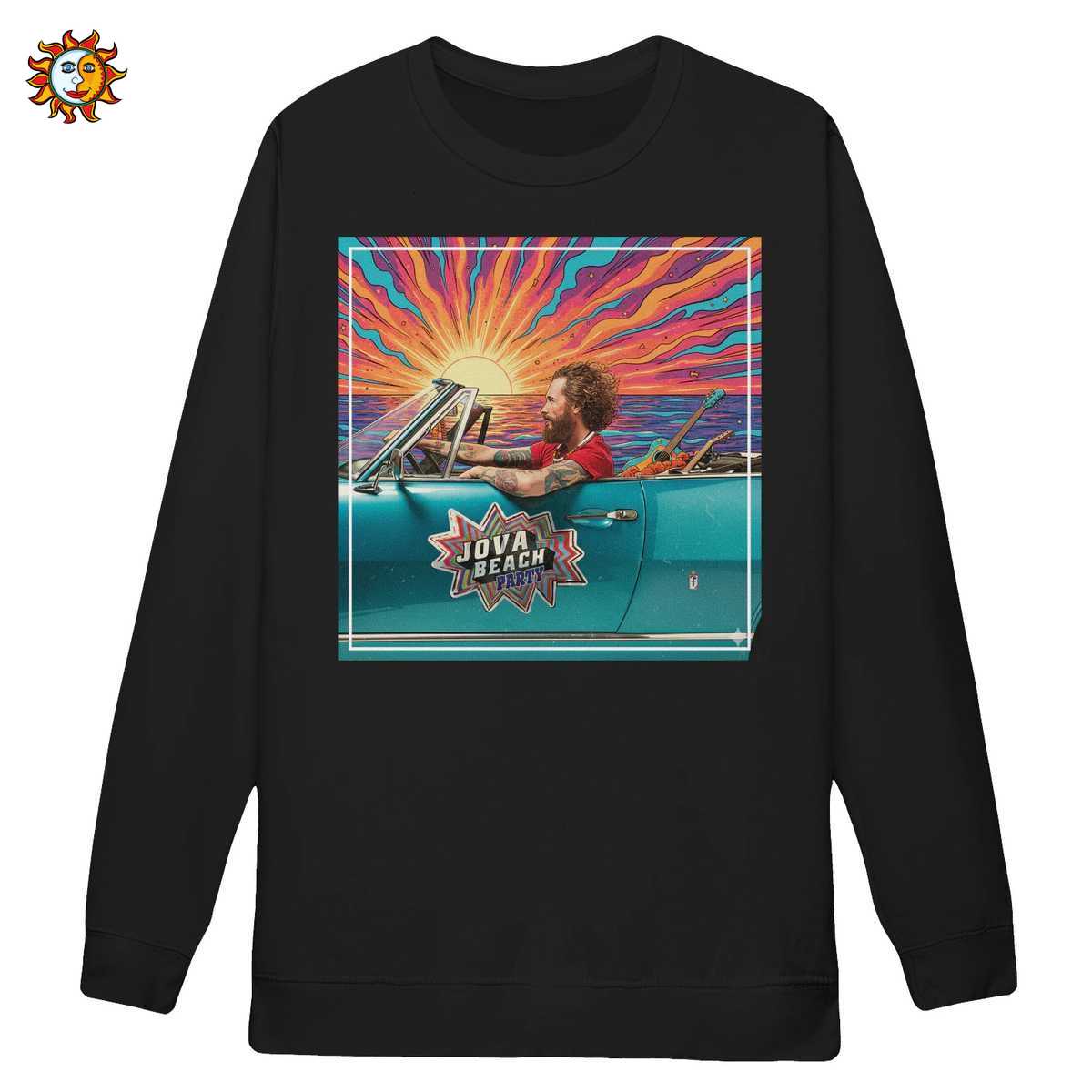 T-shirt Jovanotti Jova Beach Party: Stile Retrò a Fumetto Vintage 3 T-shirt Jovanotti Jova Beach Party: Stile Retrò a Fumetto Vintage - Image 3