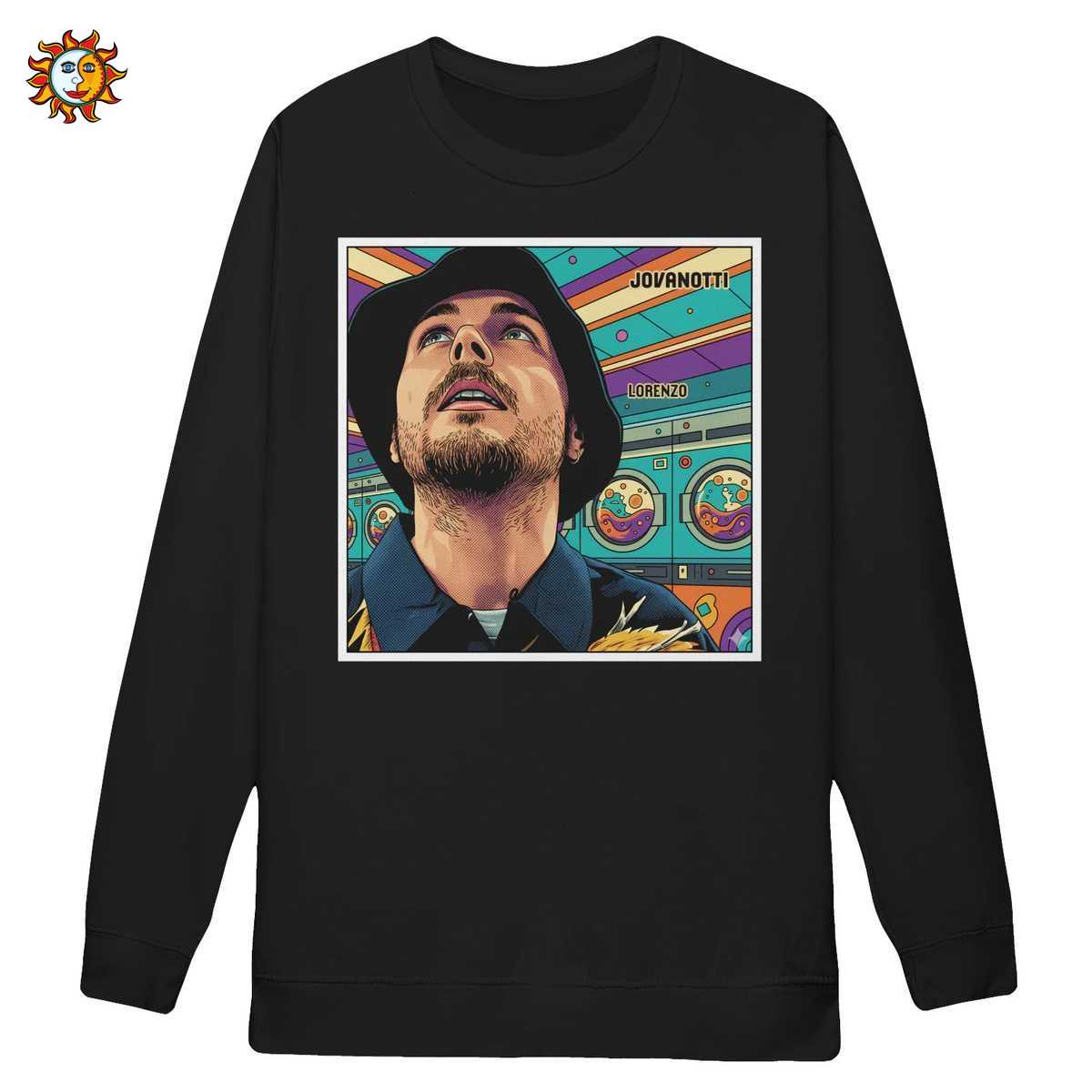 T-shirt Jovanotti Lorenzo 1999 Capo Horn | Stile Fumetto Retrò Anni 90 2 T-shirt Jovanotti Lorenzo 1999 Capo Horn | Stile Fumetto Retrò Anni 90 - Image 2