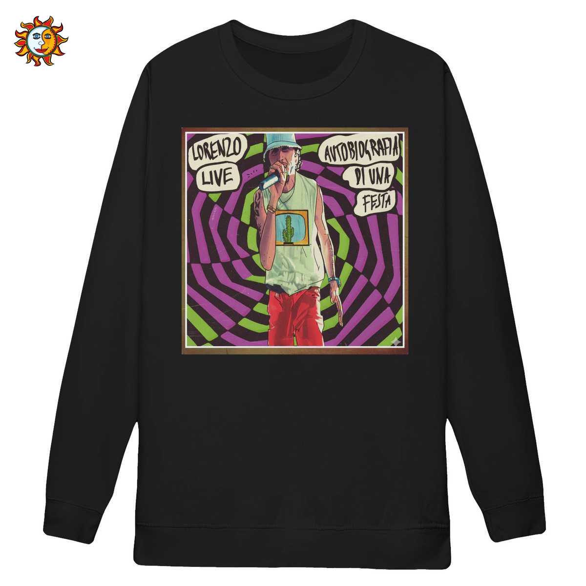 T-shirt Jovanotti Lorenzo Live Stile Fumetto | Maglietta Concerto Retrò Ufficiale 3 T-shirt Jovanotti Lorenzo Live Stile Fumetto | Maglietta Concerto Retrò Ufficiale - Image 3