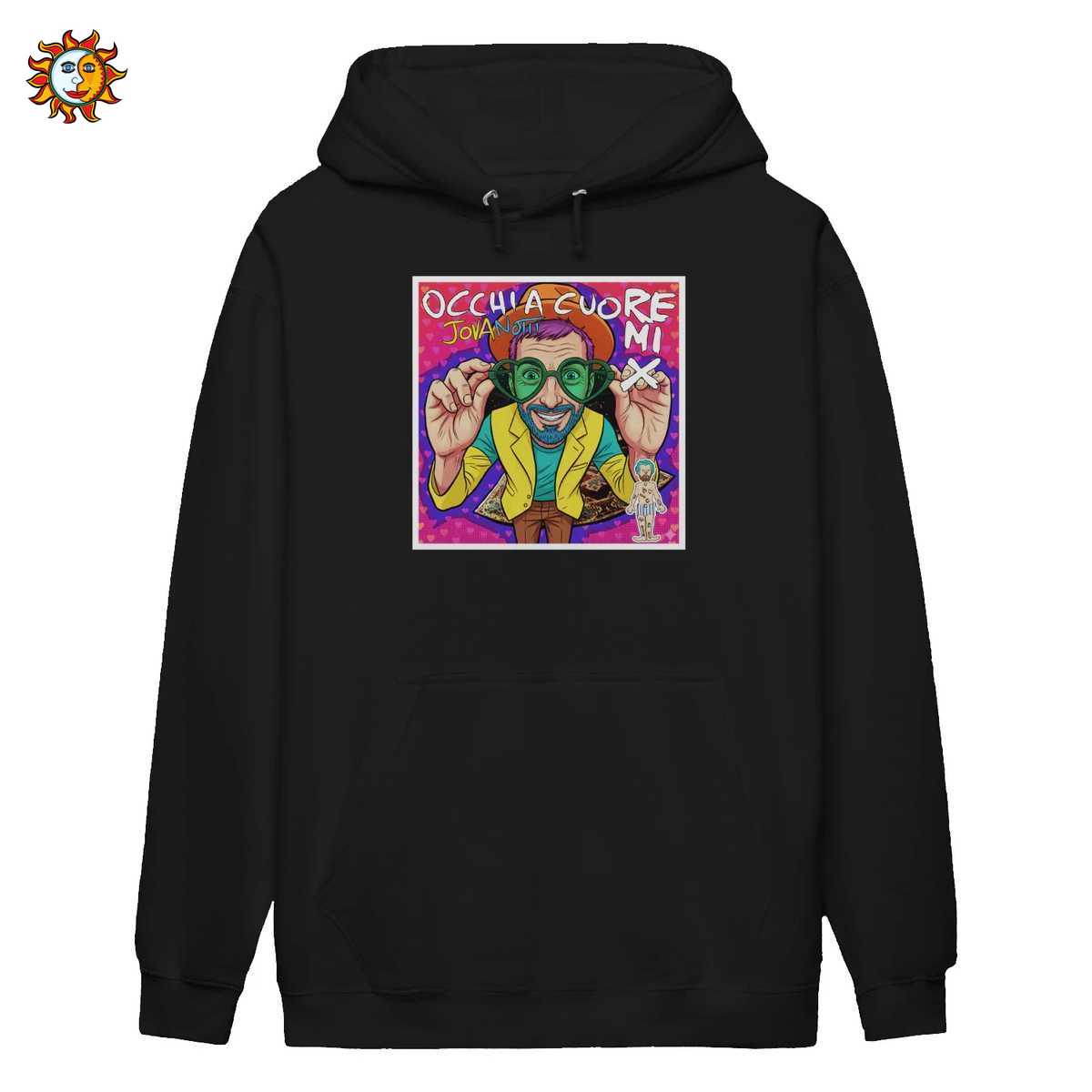 Maglietta Jovanotti Occhi a Cuore: T-Shirt Uomo Stile Fumetto Retrò 3 Maglietta Jovanotti Occhi a Cuore: T-Shirt Uomo Stile Fumetto Retrò - Image 3