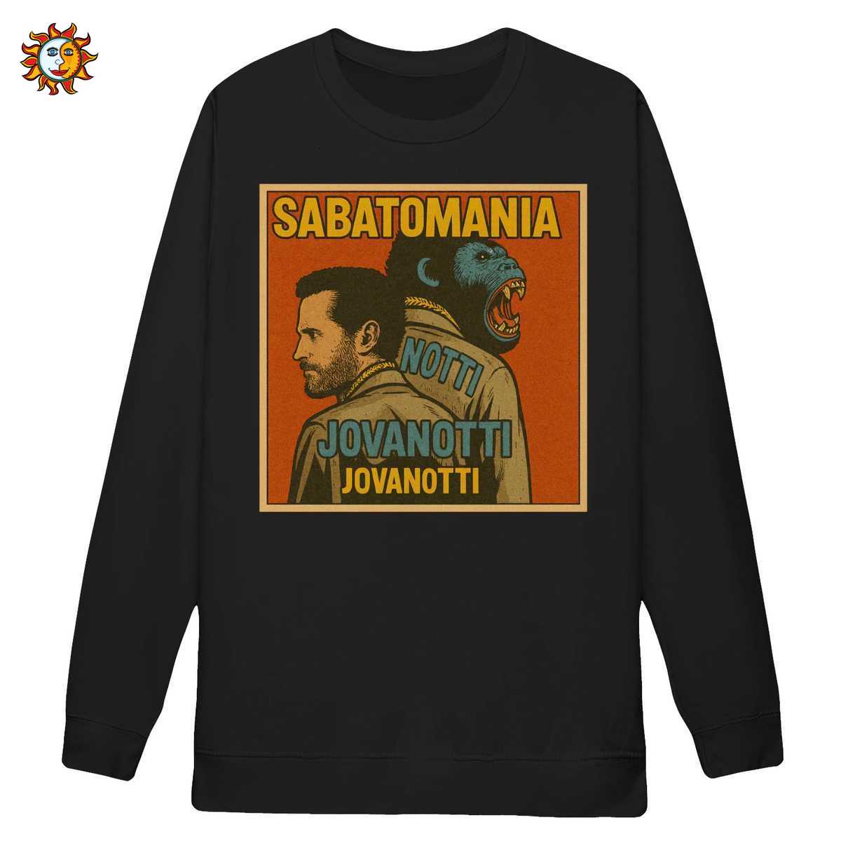 T-shirt Jovanotti Sabatomania | Maglietta Stile Vintage Retrò 2 T-shirt Jovanotti Sabatomania | Maglietta Stile Vintage Retrò - Image 2