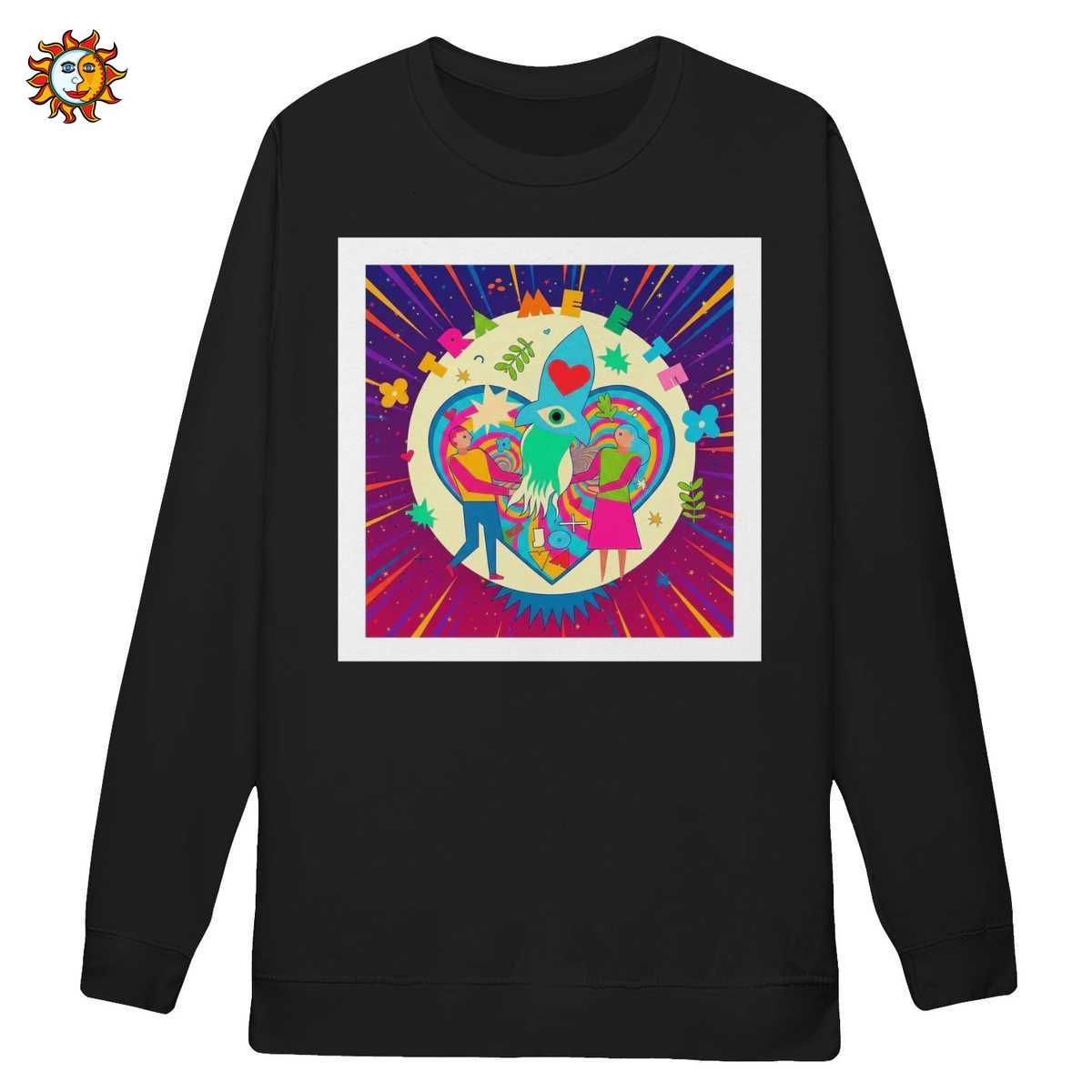 T-Shirt Jovanotti 'Tra Me E Te' Stile Retrò | Maglietta Psichedelica Anni '70 2 T-Shirt Jovanotti 'Tra Me E Te' Stile Retrò | Maglietta Psichedelica Anni '70 - Image 2