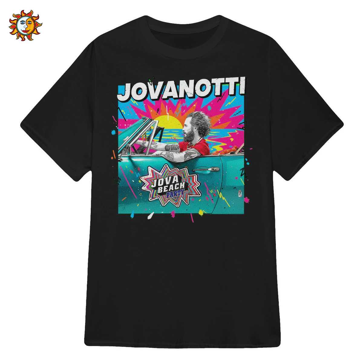 T-shirt Jova Beach Party Retro di Jovanotti | Maglietta Concerto Stile Vintage 1 T-shirt Jova Beach Party Retro di Jovanotti | Maglietta Concerto Stile Vintage