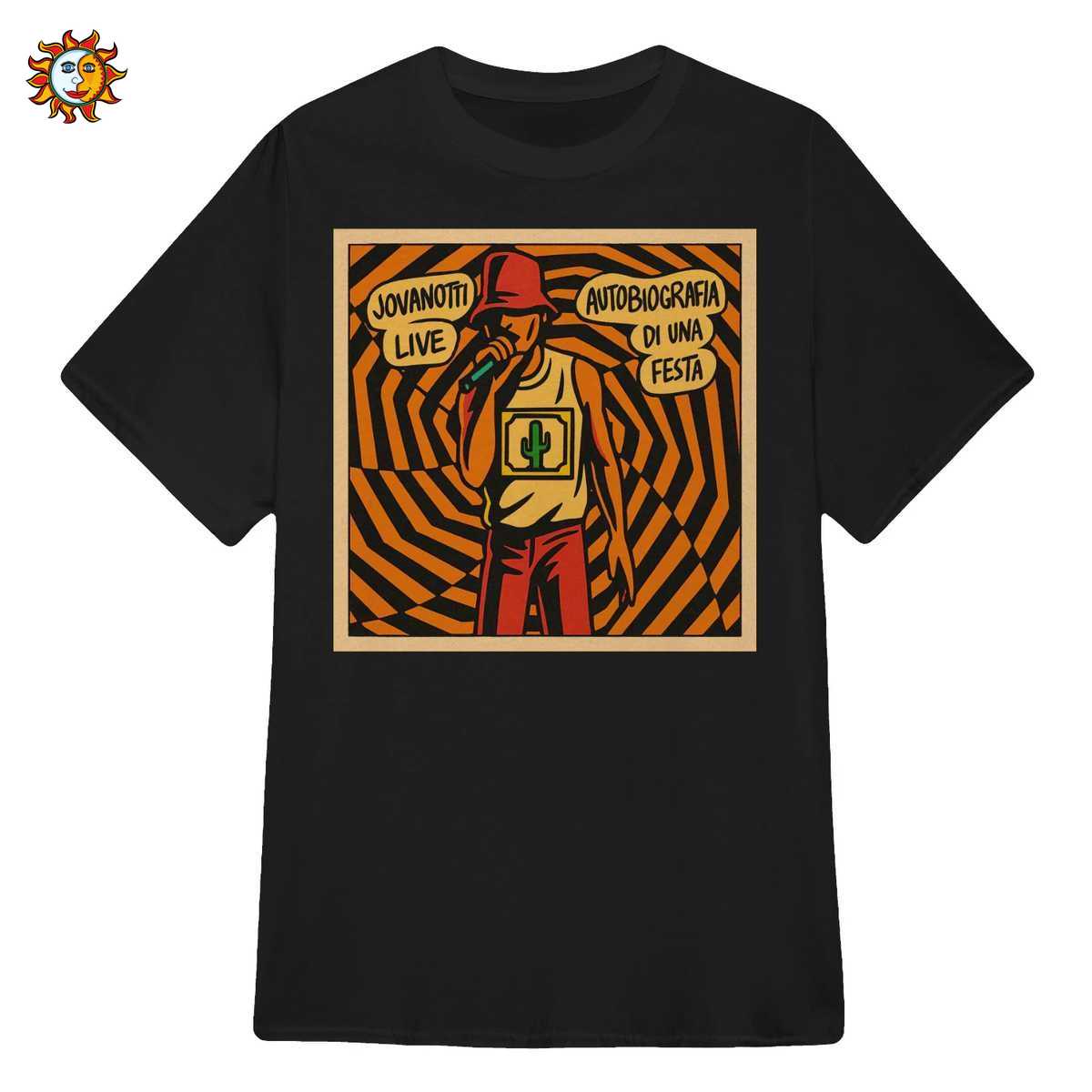 T-shirt Jovanotti - Autobiografia di una Festa | Maglietta Pop Art Ufficiale 1 T-shirt Jovanotti - Autobiografia di una Festa | Maglietta Pop Art Ufficiale