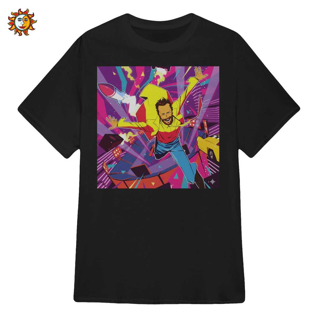 T-Shirt Jovanotti Backup Tour 2013 | Maglietta Ufficiale Stile Fumetto Retrò 1 T-Shirt Jovanotti Backup Tour 2013 | Maglietta Ufficiale Stile Fumetto Retrò