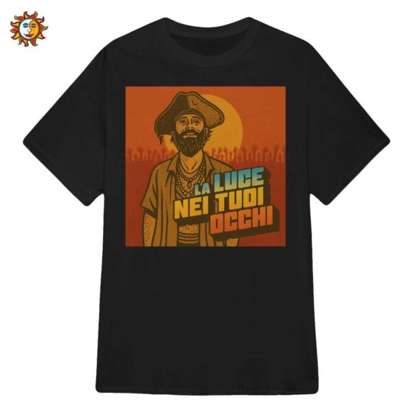 Maglietta Jovanotti 'La Luce Nei Tuoi Occhi' | T-Shirt Vintage del Jova
