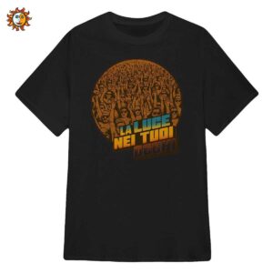 Maglietta Jovanotti "La Luce Nei Tuoi Occhi" | T-Shirt Jova Vintage per Fan
