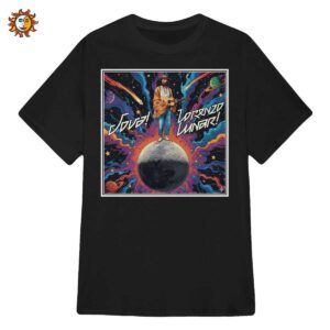 T-shirt Jovanotti Lorenzo Sulla Luna | Maglietta Vintage Stile Fumetto