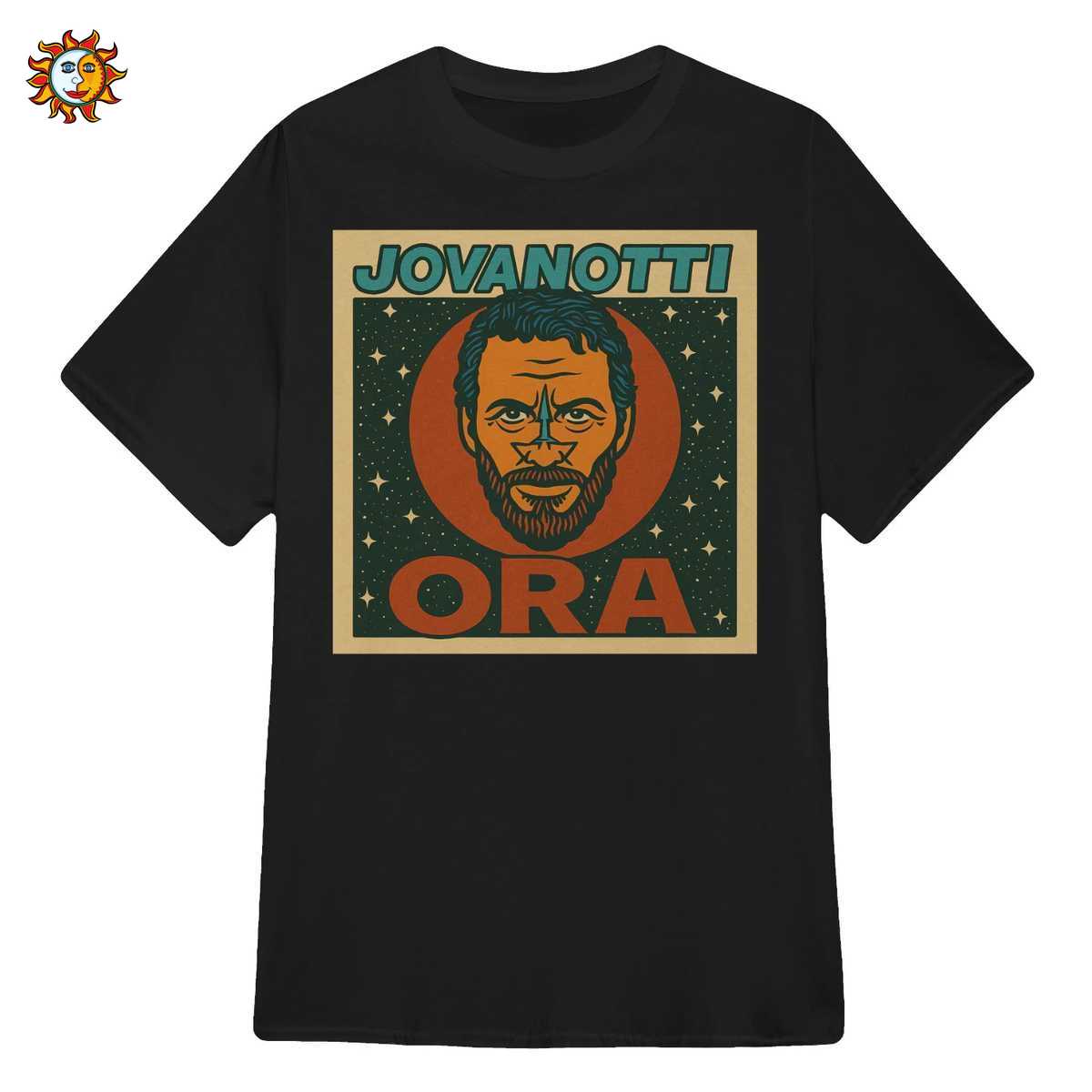 Maglietta Jovanotti Ora: T-Shirt Ufficiale con Grafica Vintage 1 Maglietta Jovanotti Ora: T-Shirt Ufficiale con Grafica Vintage