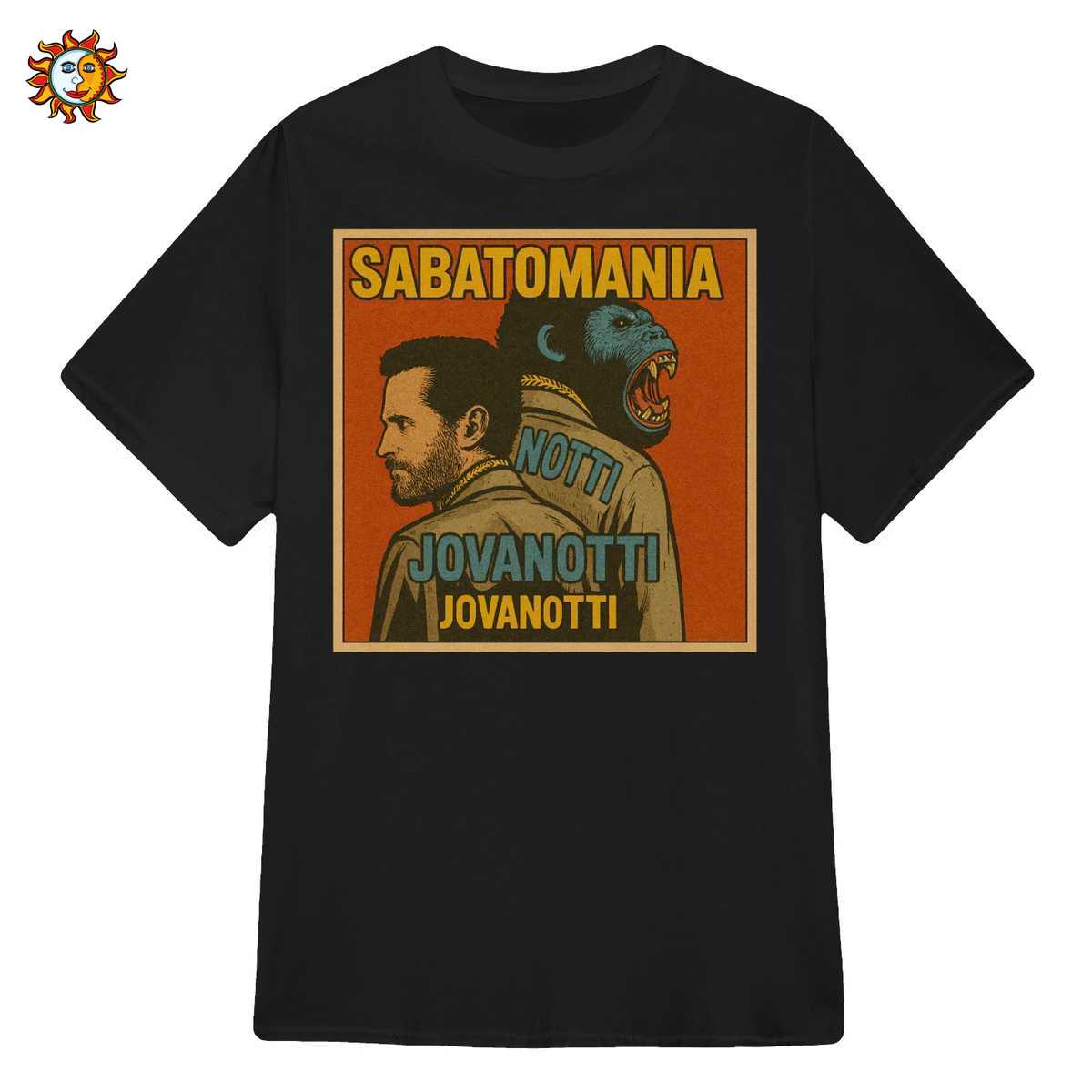 T-shirt Jovanotti Sabatomania | Maglietta Stile Vintage Retrò 1 T-shirt Jovanotti Sabatomania | Maglietta Stile Vintage Retrò