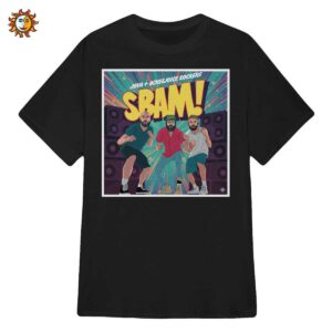 T-Shirt Jovanotti SBAM! Remix: Maglietta Stile Fumetto Retrò | Merchandising Ufficiale