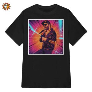 T-shirt Jovanotti Le Canzoni Stile Fumetto Retrò - Maglietta Pop Art Vintage