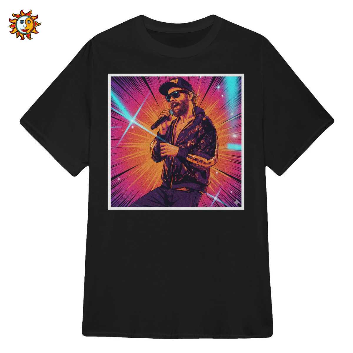 T-shirt Jovanotti Le Canzoni Stile Fumetto Retrò - Maglietta Pop Art Vintage 1 Maglietta Jovanotti Stile Fumetto Retrò | T-Shirt Le Canzoni Vintage