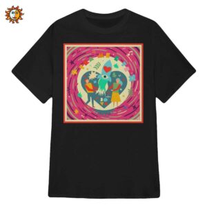 T-shirt Jovanotti Tra Me E Te: Maglietta Retrò Stile Fumetto Vintage