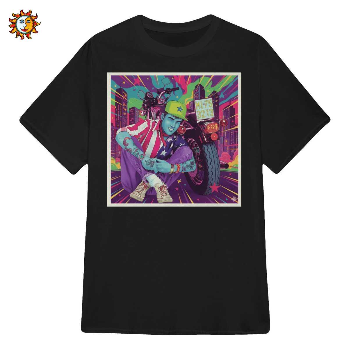 T-shirt Jovanotti La Mia Moto | Maglietta Uomo/Donna Stile Fumetto Retrò 1 T-shirt Jovanotti La Mia Moto | Maglietta Uomo/Donna Stile Fumetto Retrò