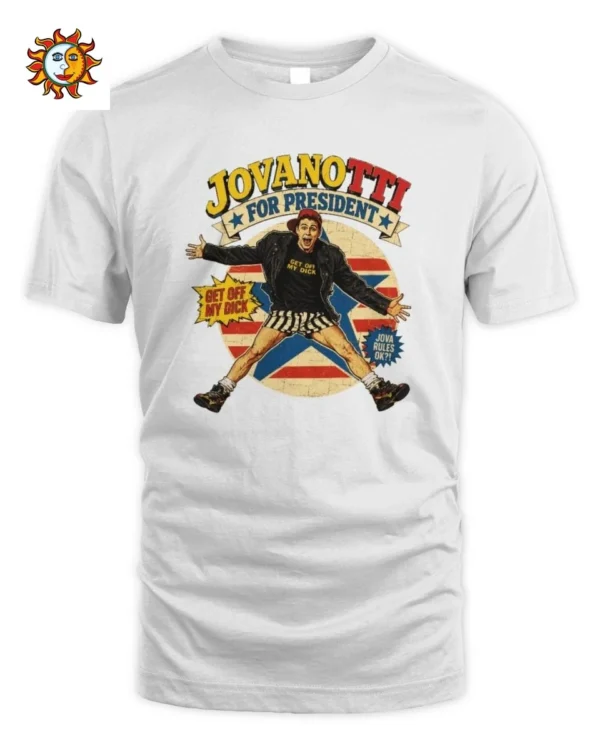 Maglietta Jovanotti Candidato Presidente Design Anni 90 Unisex Standard T-Shirt