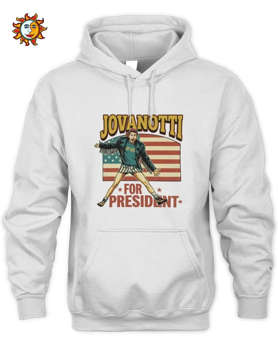 Jovanotti T-Shirt Candidato Presidente Stile Politico Ironico 2 Felpa Jovanotti Candidato Presidente Stile Politico Ironico Unisex Hoodie