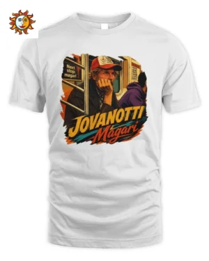 Maglietta Jovanotti Cantante In Metropolitana Arte Retro Unisex Standard T-Shirt