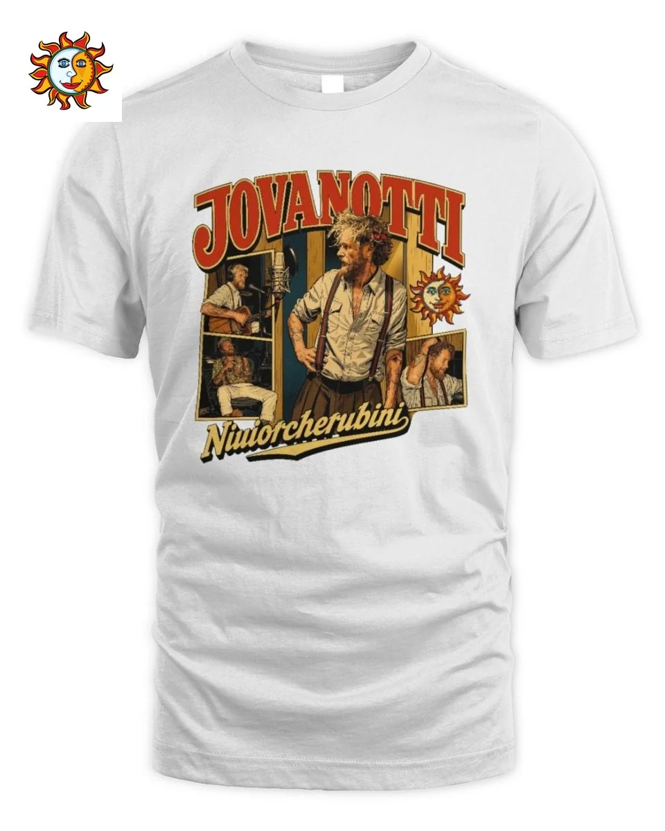 Jovanotti T-Shirt Cantante Newyorkese Stile Vintage Streetwear 1 Maglietta Jovanotti Cantante Newyorkese Stile Vintage Jovanotti Unisex Standard T-Shirt
