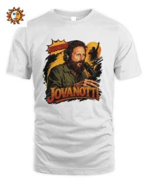 Maglietta Jovanotti Cantante Popolare Arte Retro Pop Jovanotti Unisex Standard T-Shirt