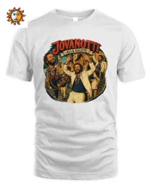 Maglietta Jovanotti Celebrazione Musicale Design Retro Unisex Standard T-Shirt