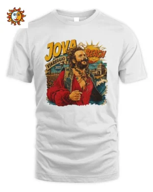 Maglietta Jovanotti Concerto Estivo Arte Retro Spiaggia Jova Beach Unisex Standard T-Shirt