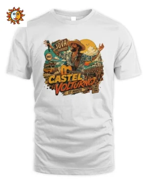 Maglietta Jovanotti Concerto In Spiaggia Illustrazione Estiva Unisex Standard T-Shirt