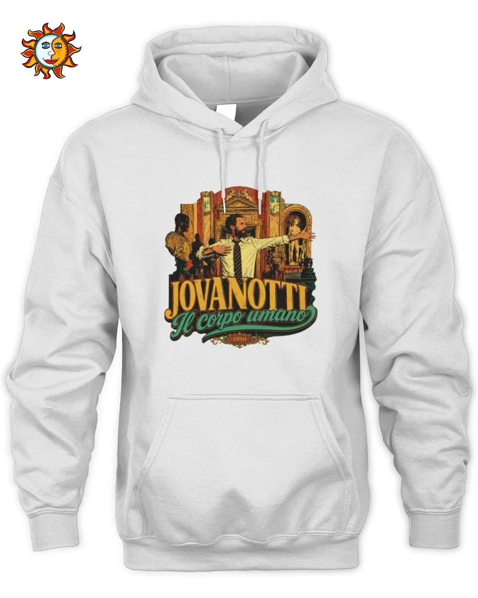 Jovanotti T-Shirt Corpo Umano Illustrazione Pop Art Vintage 2 Felpa Jovanotti Corpo Umano Illustrazione Pop Art Jovanotti Unisex Hoodie