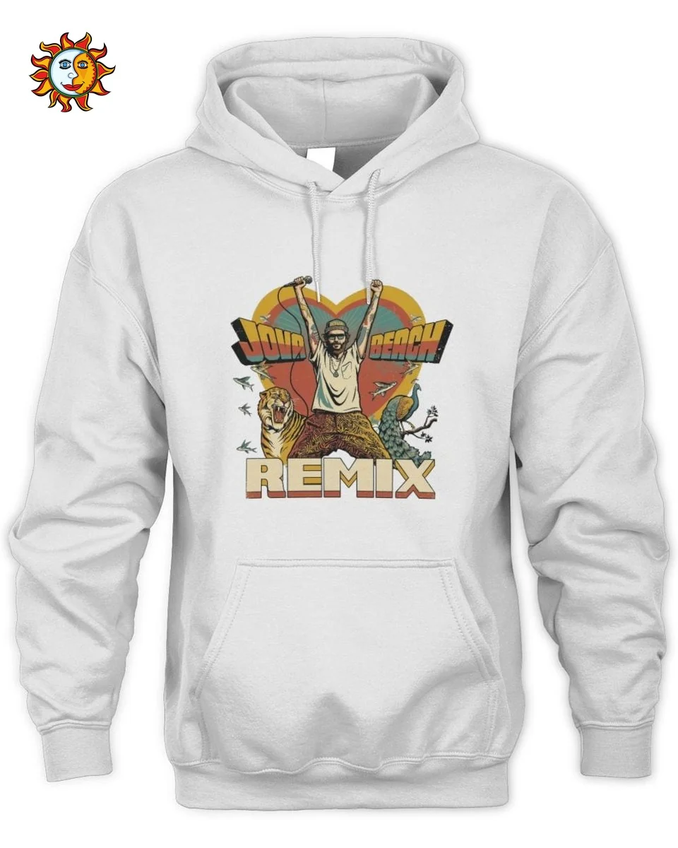 Jovanotti T-Shirt Festa In Spiaggia Remix Con Tigri E Natura 2 Felpa Jovanotti Festa Spiaggia Remix Con Tigri E Natura Unisex Hoodie