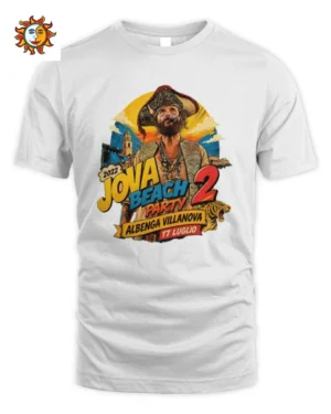 Maglietta Jovanotti Pirata In Spiaggia Festa Estiva Vintage Unisex Standard T-Shirt