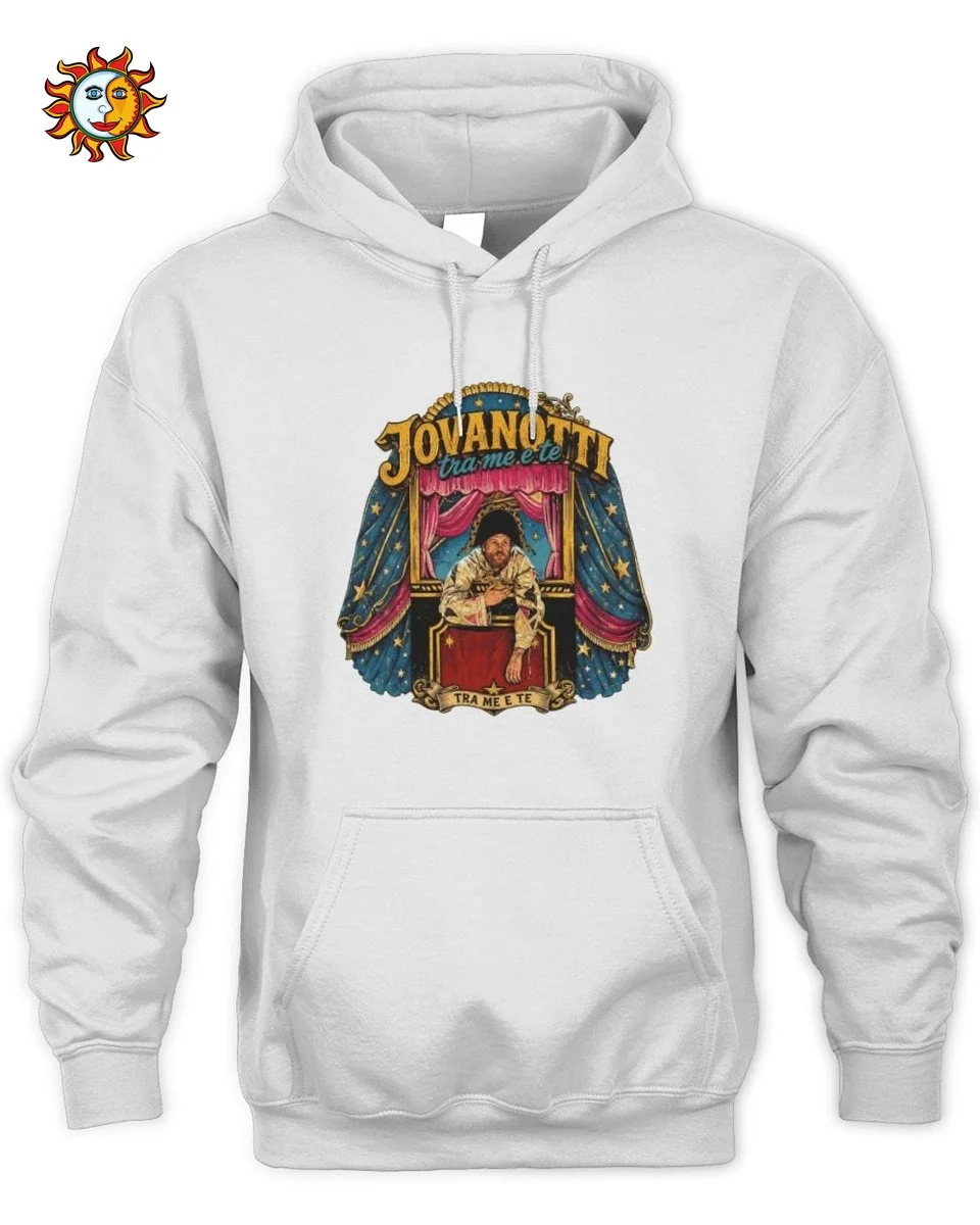 Jovanotti T-Shirt Tra Me E Te Teatro Grafica Retro Vintage G 2 Felpa Jovanotti Tra Me E Te Teatro Grafica Retro Jovanotti Unisex Hoodie
