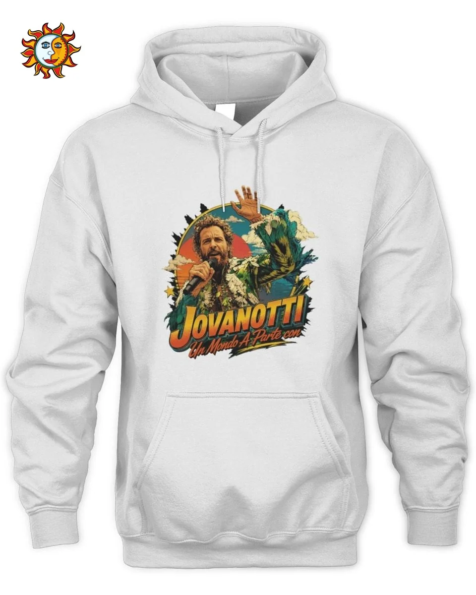 Jovanotti T-Shirt Un Mondo A Parte Concerto Natura Retro Vin 2 Felpa Jovanotti Un Mondo A Parte Concerto Natura Retro Jovanotti Unisex Hoodie