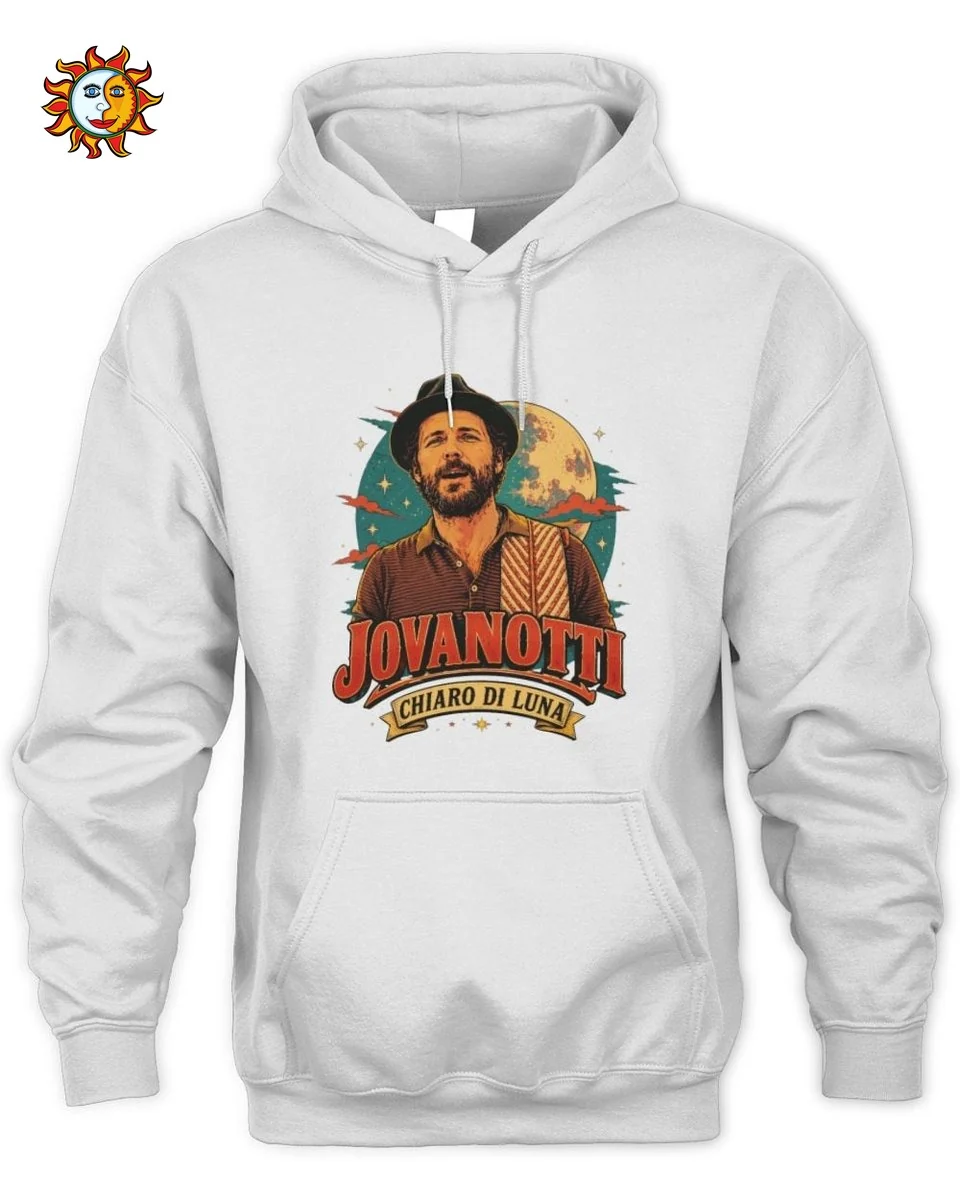 Jovanotti T-Shirt Uomo Al Chiaro Di Luna Grafica Musicale Vi 2 Felpa Jovanotti Uomo Al Chiaro Di Luna Grafica Musicale Jovanotti Unisex Hoodie