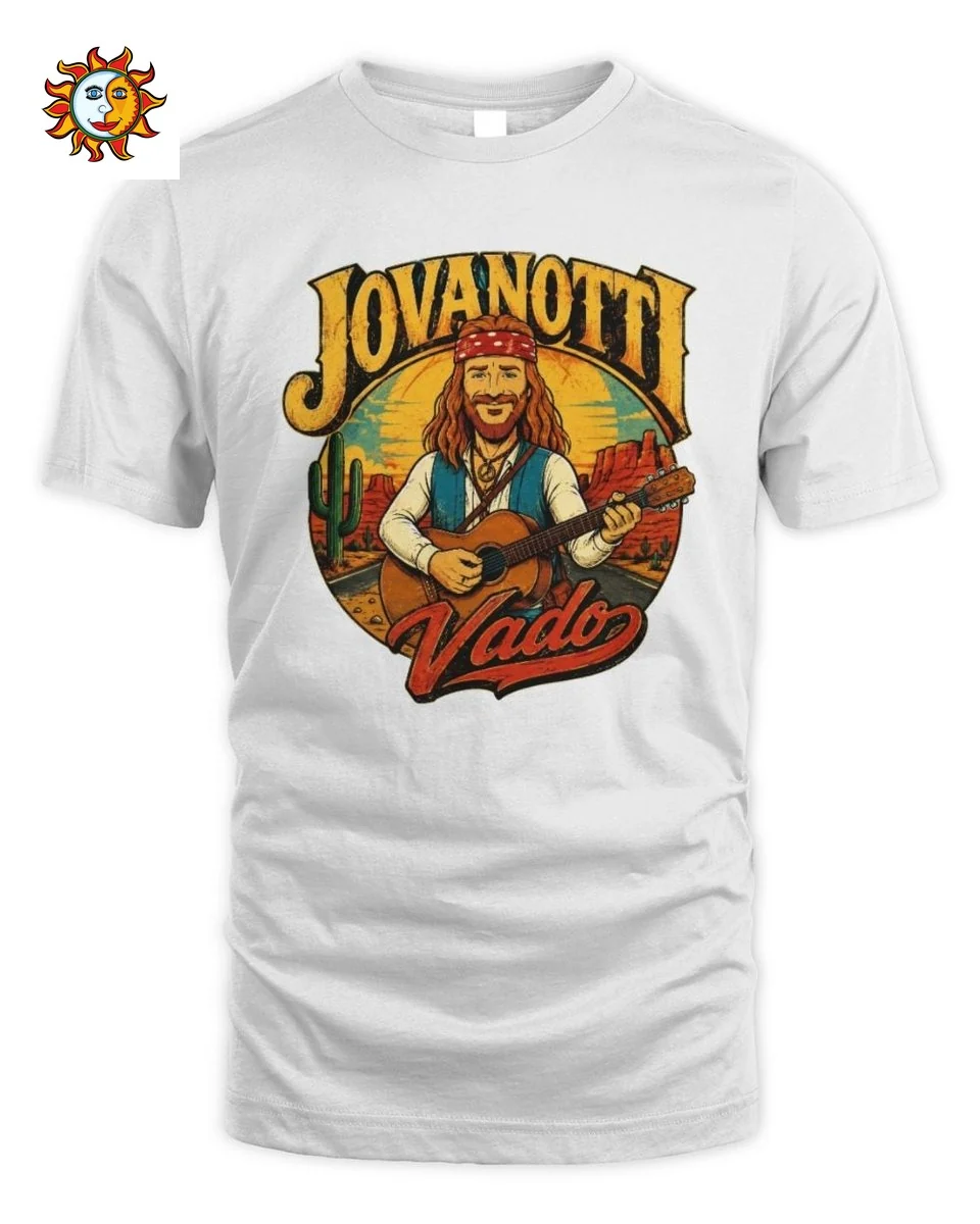 Jovanotti T-Shirt Vado Nel Deserto Messicano Vintage Vintage 1 Maglietta Jovanotti Vado Nel Deserto Messicano Vintage Jovanotti Unisex Standard T-Shirt